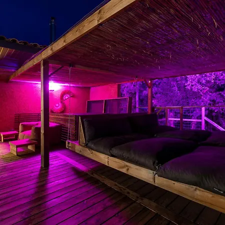 Villa Lâo 220m2 Avec Piscine, Sauna, Jacuzzi Et Panorama Sur Le Salagou *